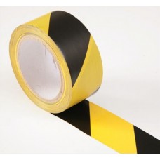 Norobežojošā lenta melna/dzeltena 50mmx300m Norobežojošā lenta melna/dzeltena 50mmx300m